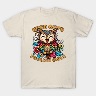 April fool owl T-Shirt